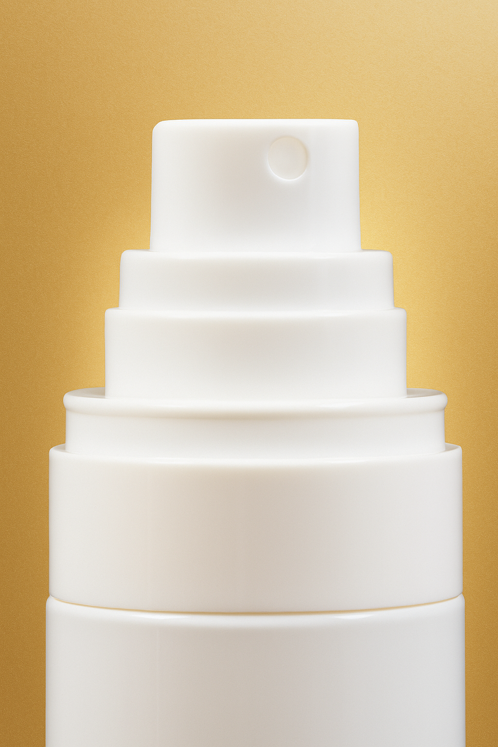 Whisper Spray Bottle - 100ML White with Frosted Cap