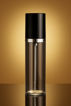 Sunset - 50ML Airless Bottle Glossy Black with Clear Bottle